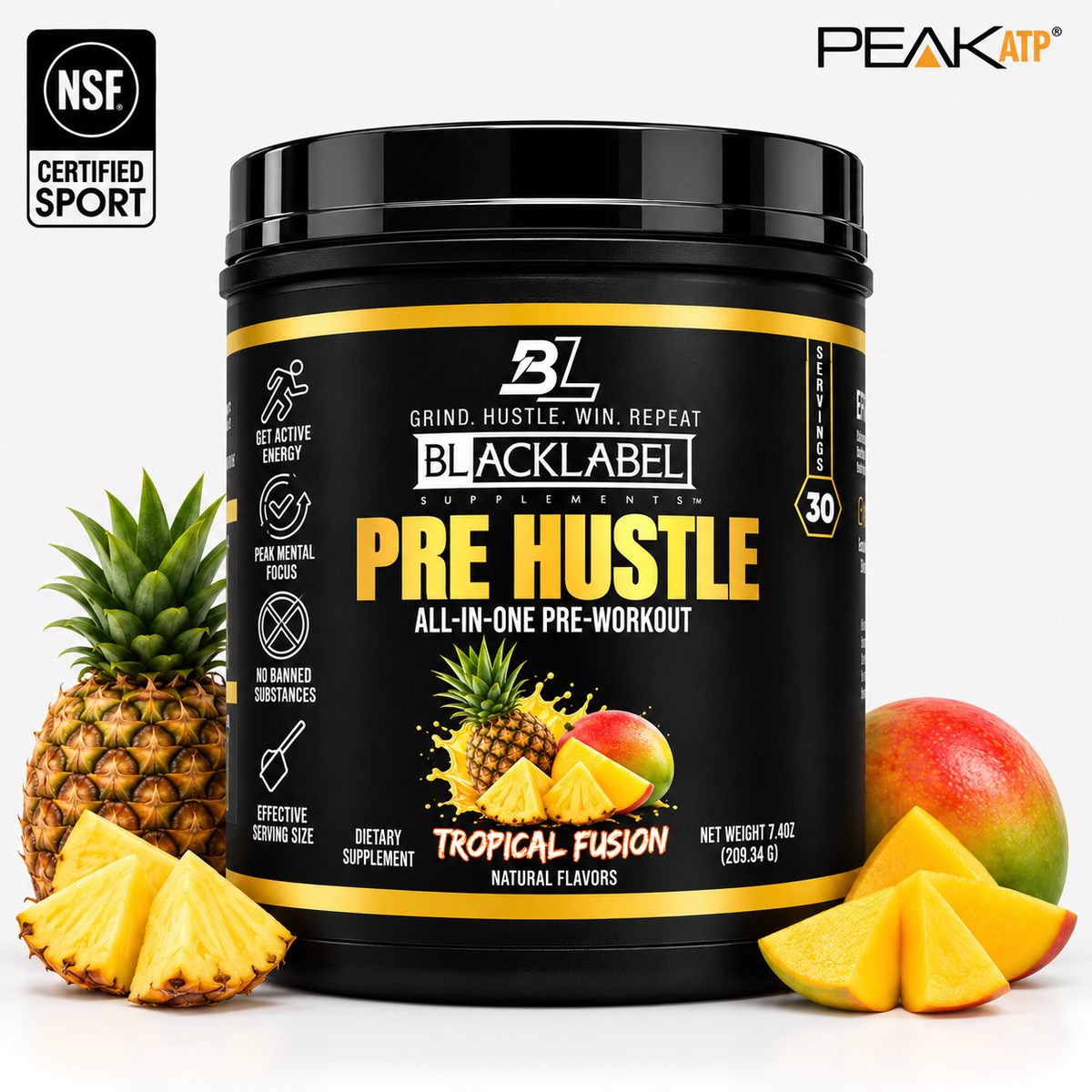BLACKLABEL Pre Hustle V3 – All-in-One Pre-Workout