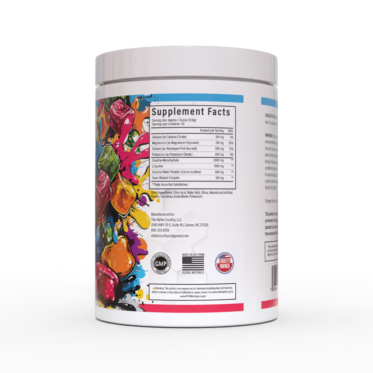 Alpha Country Creatine + Electrolytes – 2-in-1 Hydration