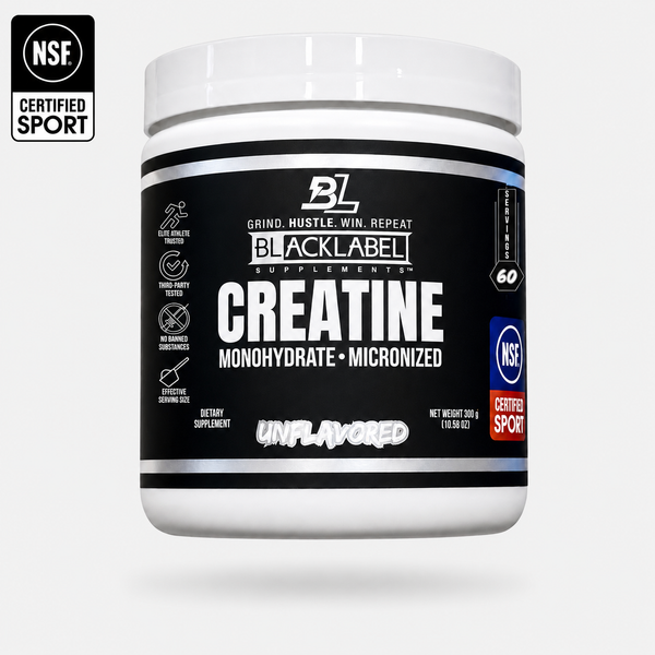 BLACKLABEL Creatine Monohydrate – 5g Pure Creatine