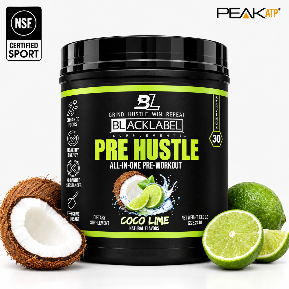 BLACKLABEL Pre Hustle V3 – All-in-One Pre-Workout