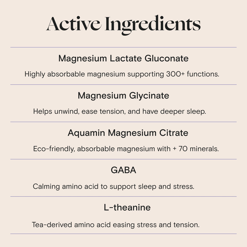 Foria Mellö Magnesium – Sleep & Recovery Drink Mix