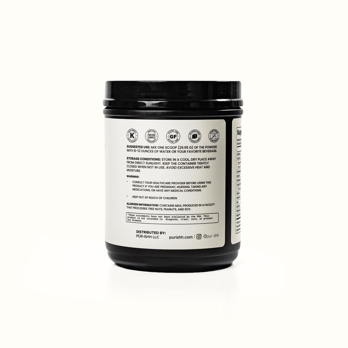 PÜR-ISHH Clean Protein Powder