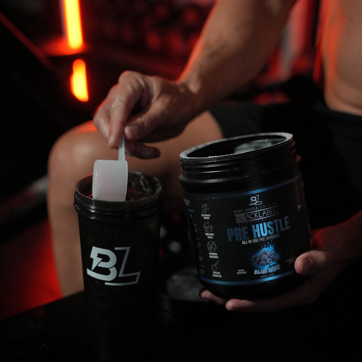 BLACKLABEL Pre Hustle V3 – All-in-One Pre-Workout