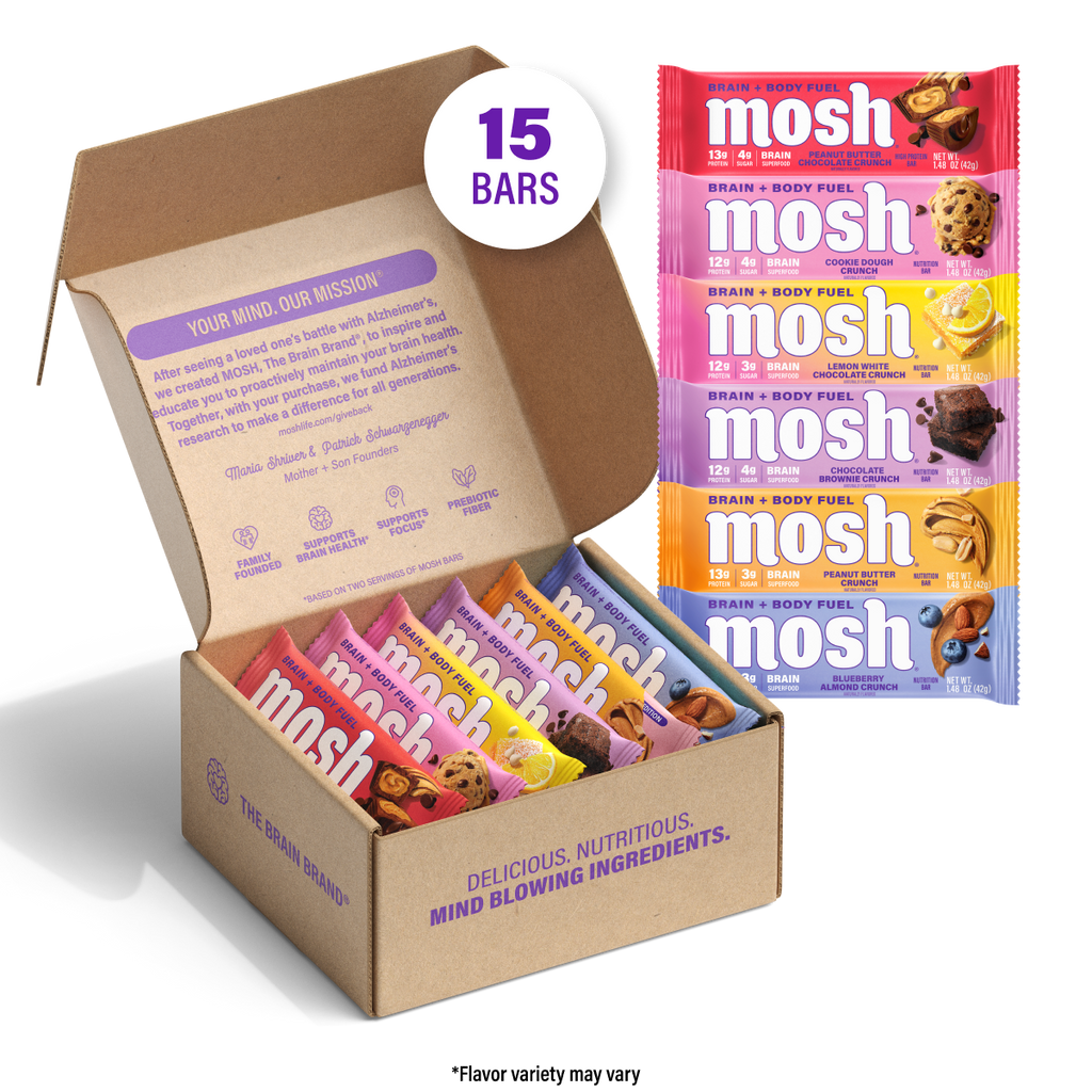 MOSH Protein Bars – Variety Pack (15 ct)