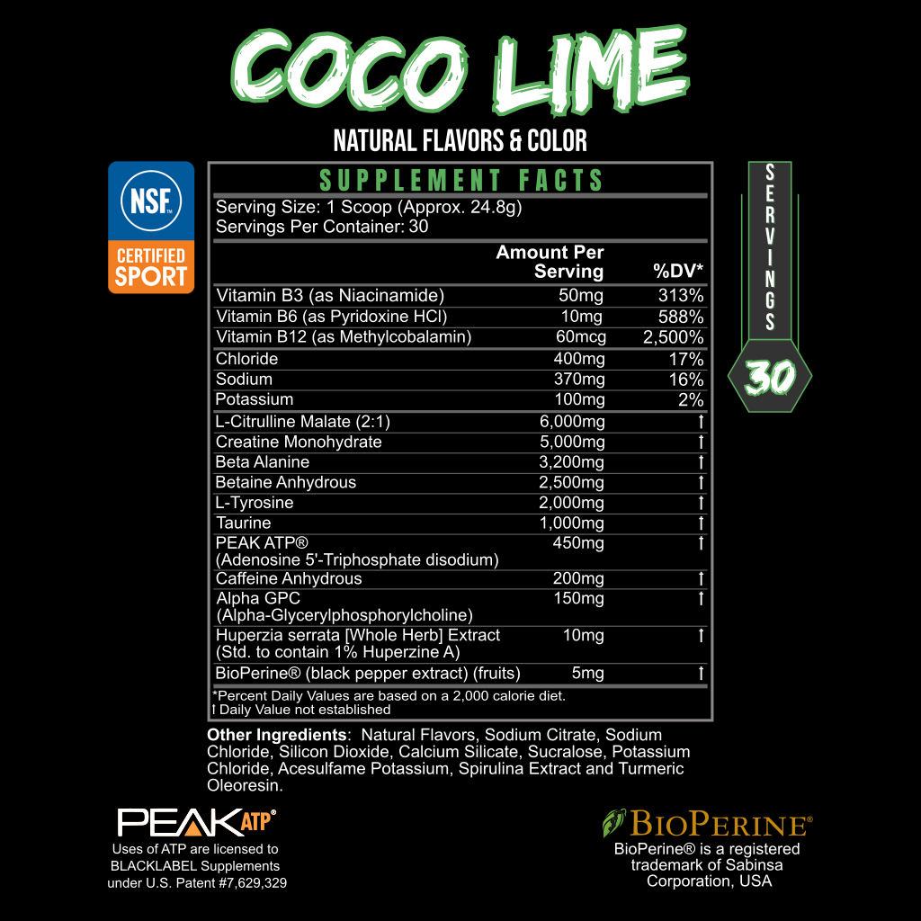 BLACKLABEL Pre Hustle V3 – All-in-One Pre-Workout