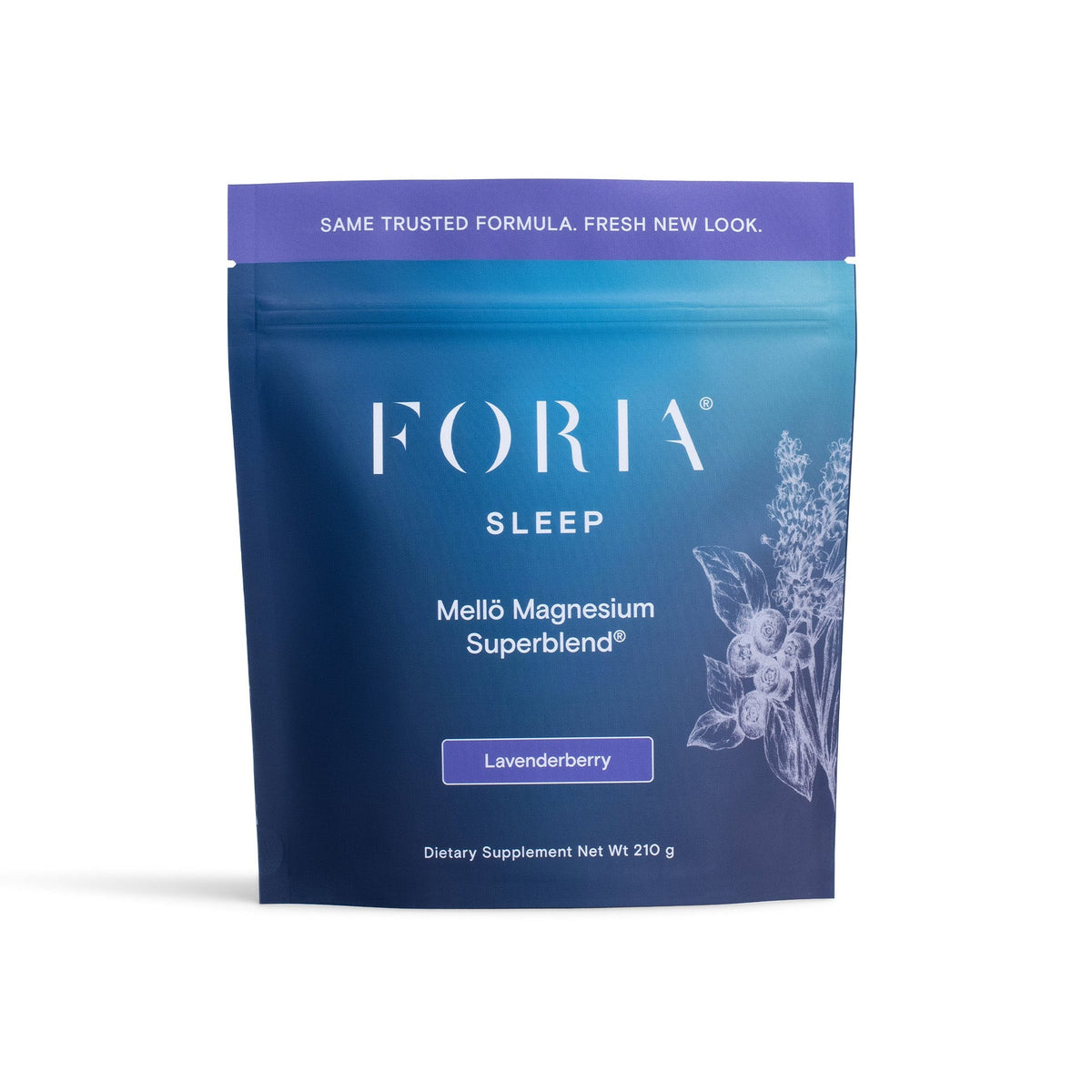 Foria Mellö Magnesium – Sleep & Recovery Drink Mix