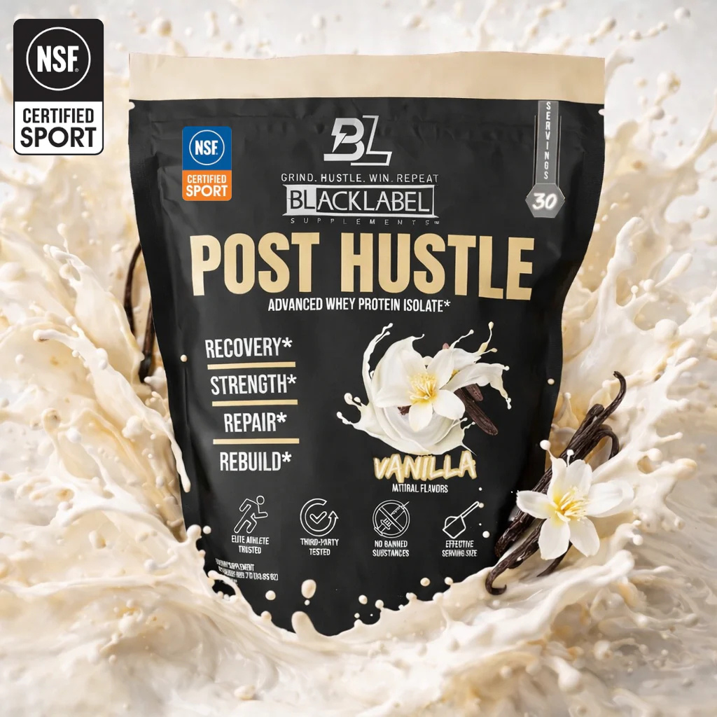 BLACKLABEL Post Hustle – Post-Workout Recovery Protein