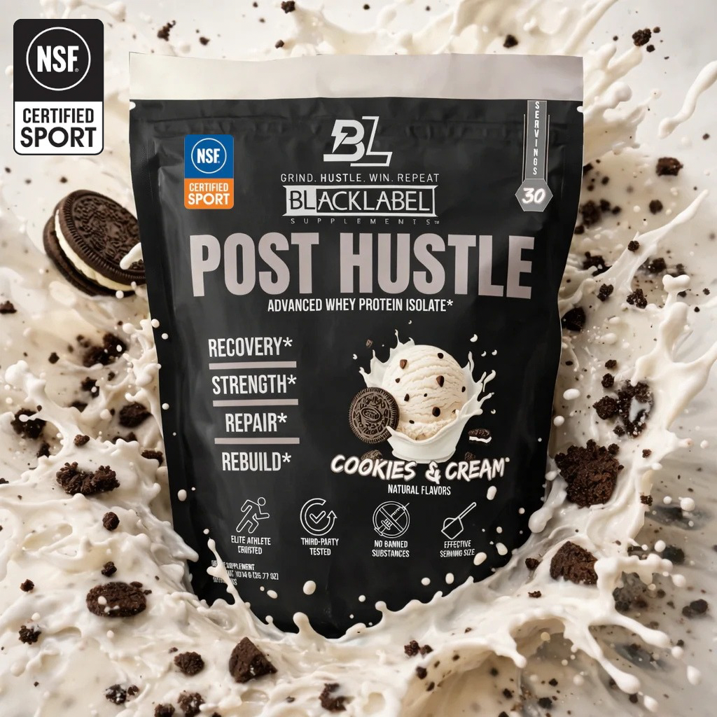 BLACKLABEL Post Hustle – Post-Workout Recovery Protein