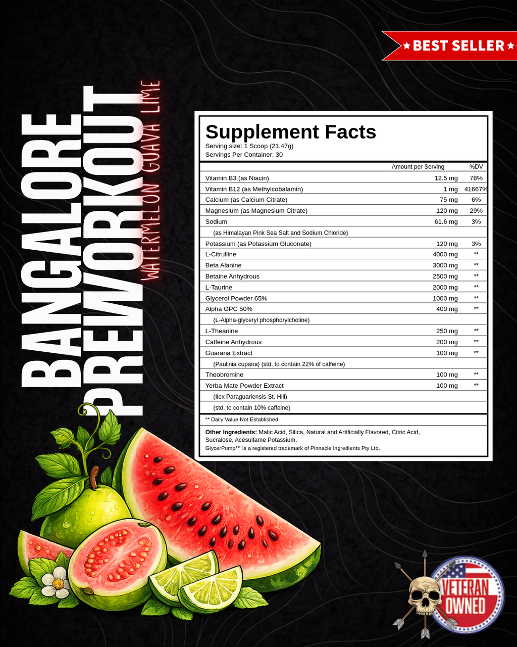 Alpha Country Bangalore Pre-Workout – Energy & Focus