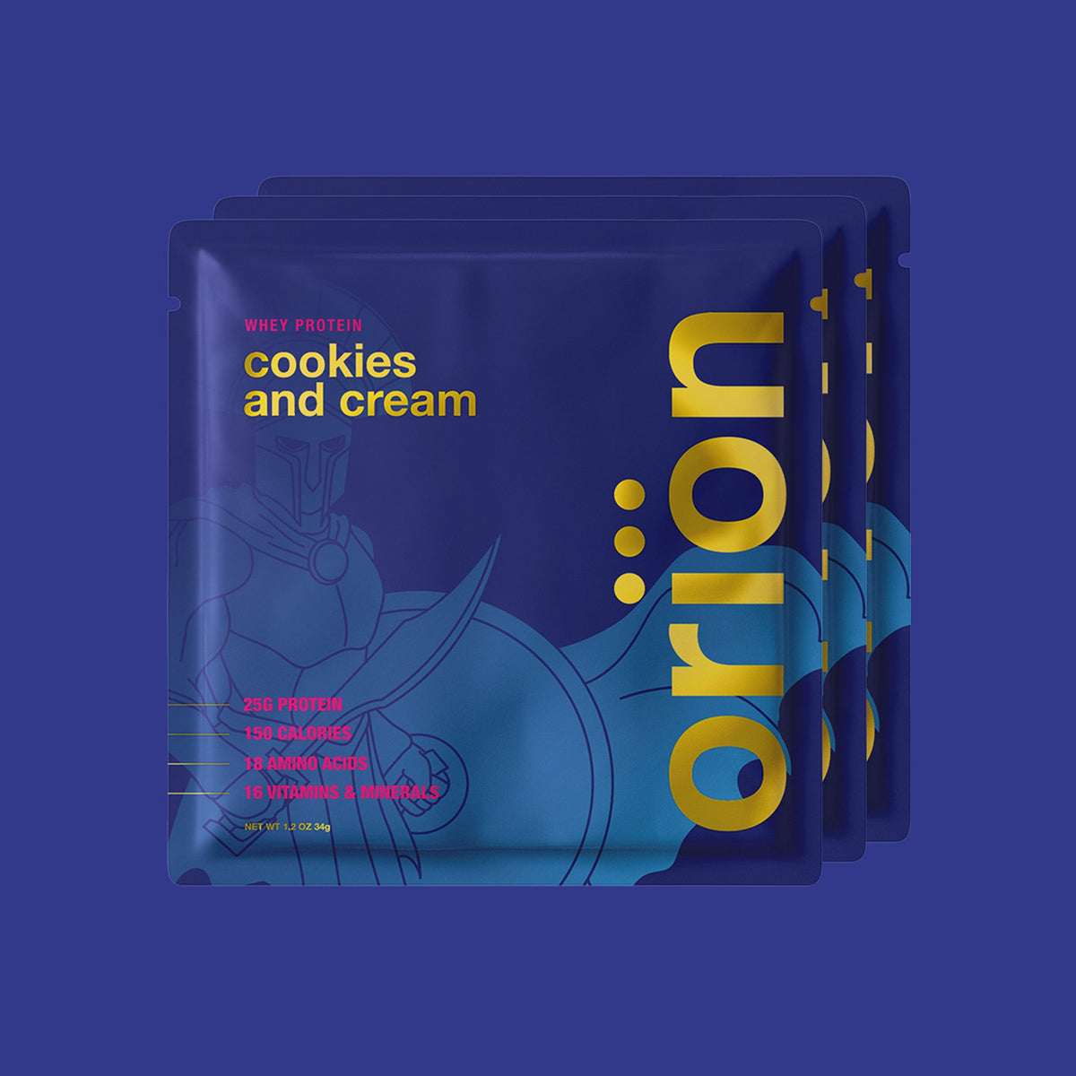 Orion Protein Starter Kit – 9 Samples + Shaker Bottle