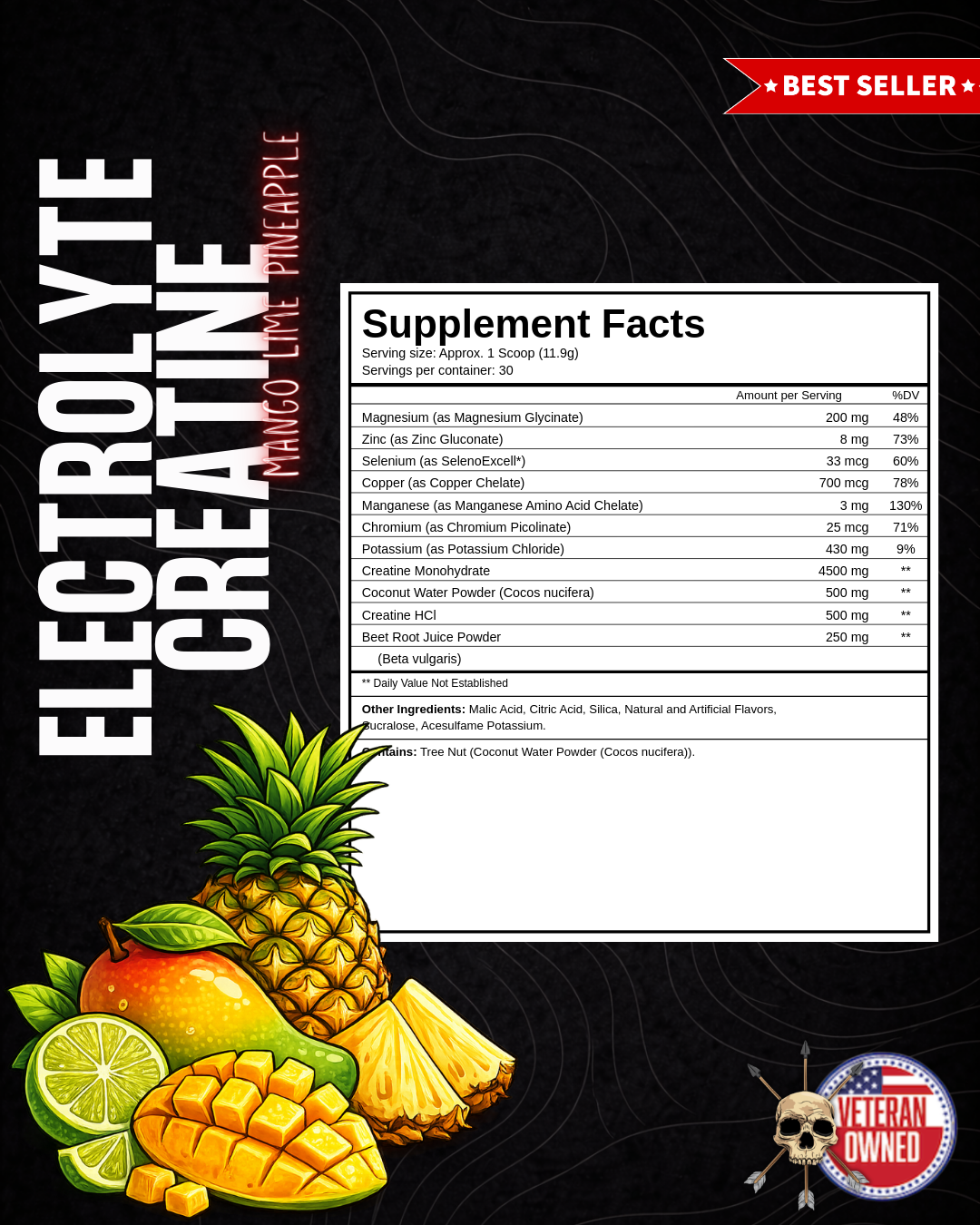 Alpha Country Creatine + Electrolytes – 2-in-1 Hydration