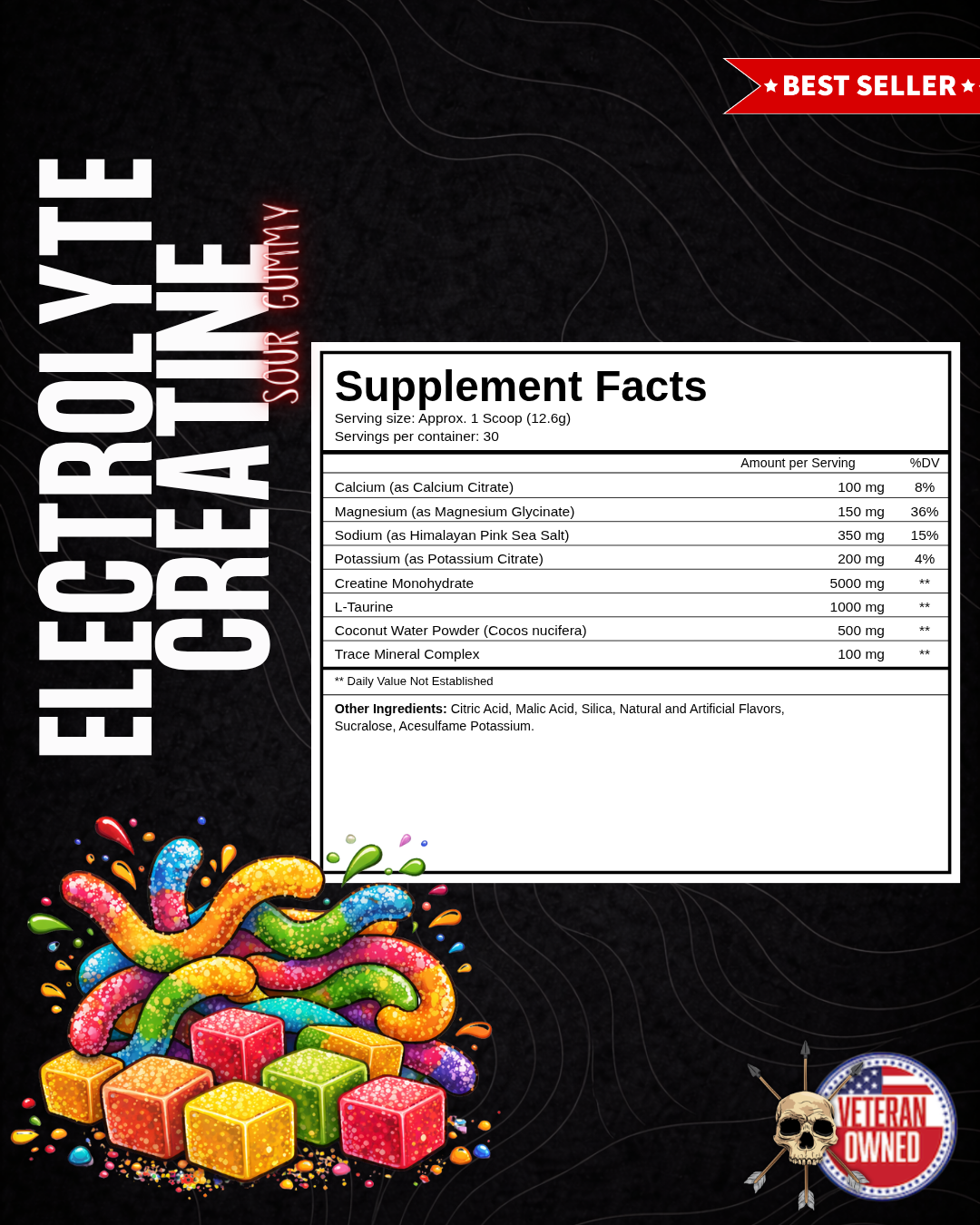 Alpha Country Creatine + Electrolytes – 2-in-1 Hydration
